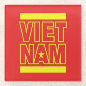 VIETNAM GLAZEN ONDERZETTER (Voorkant)