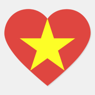 vietnam hart sticker