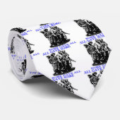 Vietnam heeft allemaal wat gegeven en wat gegeven stropdas (Opgerold)