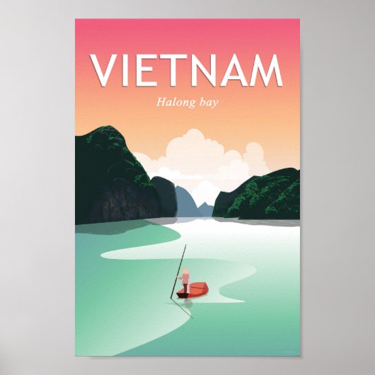 Vietnam heeft een lange baai poster (Voorkant)