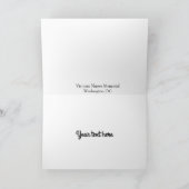 Vietnam herbergt Memorial Kaart (Binnen)