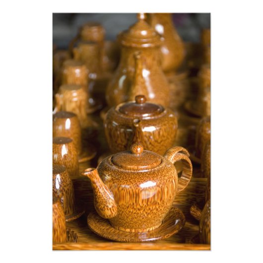 Vietnam, Ho Chi Minh City, ook bekend als Saigon). Foto Afdruk (Voorkant)