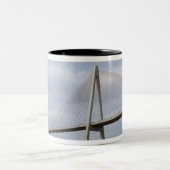 Vietnam, Ho Chi Minh City, ook bekend als Saigon). Tweekleurige Koffiemok (Center)