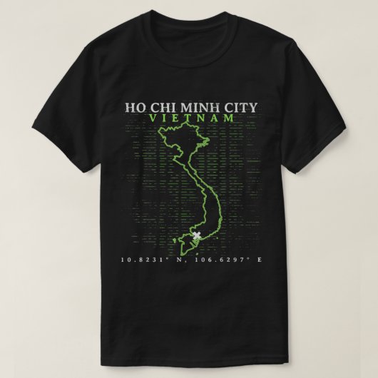 Vietnam Ho Chi Minh T-shirt (Design voorkant)