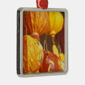 Vietnam, Hoi An Large lantern, souvenirs Metalen Ornament (Rechts)