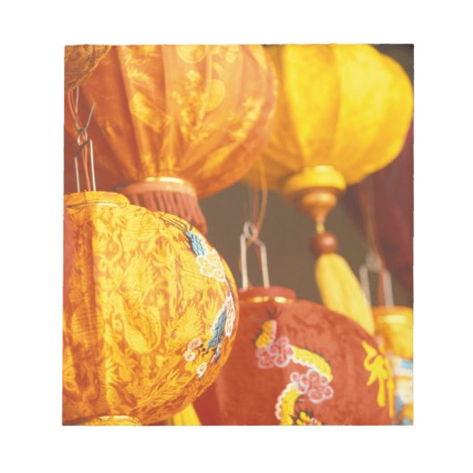 Vietnam, Hoi An Large lantern, souvenirs Notitieblok (Voorkant)