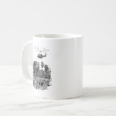 Vietnam Huey Landing Koffiemok (Voorkant links)