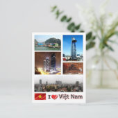 Vietnam - I Love - Briefkaart (Staand voorkant)