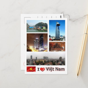 Vietnam - I Love - Briefkaart