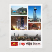 Vietnam - I Love - Briefkaart (Voorkant)