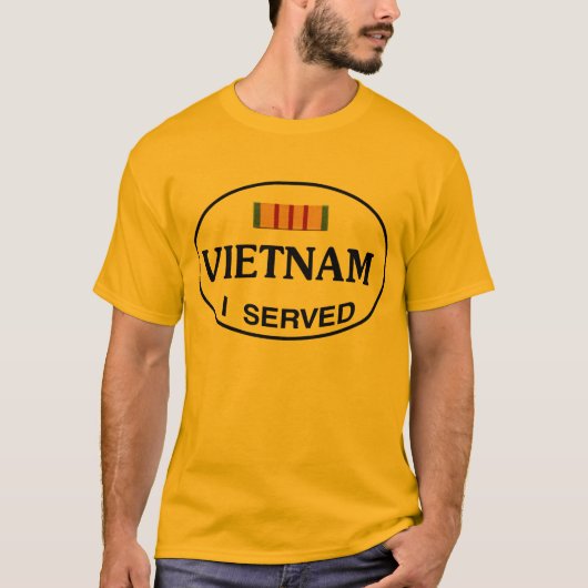 VIETNAM I SERVED T-SHIRT (Voorkant)