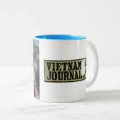 Vietnam Journal V2 mok koffie-ontwerp (Voorkant rechts)