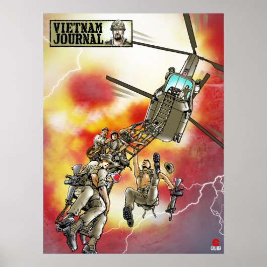 Vietnam Journal V4-poster Poster (Voorkant)