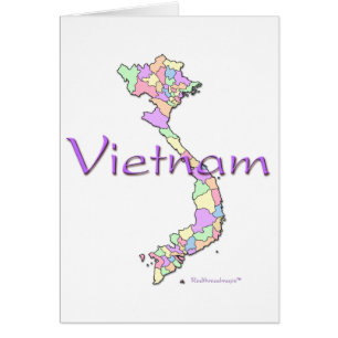 Vietnam-kaart