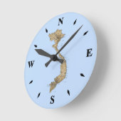 Vietnam-kaartklok Ronde Klok (Hoek)