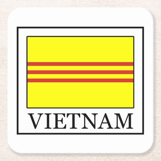 Vietnam Kartonnen Onderzetters (Voorkant)