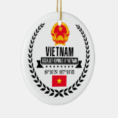Vietnam Keramisch Ornament (Rechts)