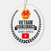 Vietnam Keramisch Ornament (Links)
