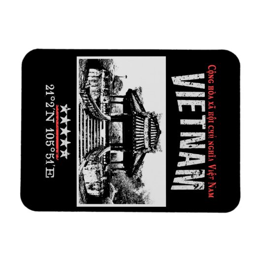 Vietnam Magneet (Horizontaal)