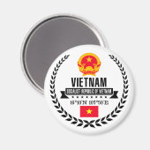 Vietnam Magneet (Voorkant / Achterkant)