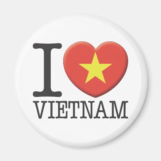 Vietnam Magneet (Voorkant)