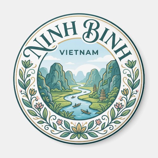 Vietnam Magneet (Voorkant)