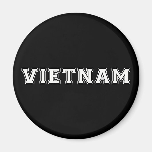 Vietnam Magneet (Voorkant)
