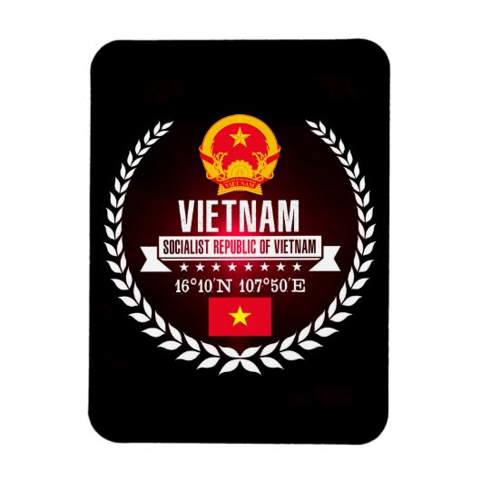 Vietnam Magneet (Verticaal)