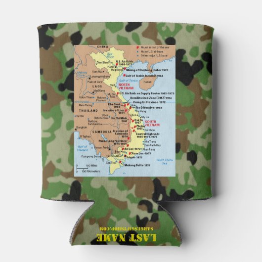 VIETNAM MAP BLIKJESKOELER (Achterkant)