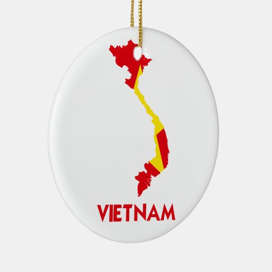 VIETNAM MAP KERAMISCH ORNAMENT (Rechts)