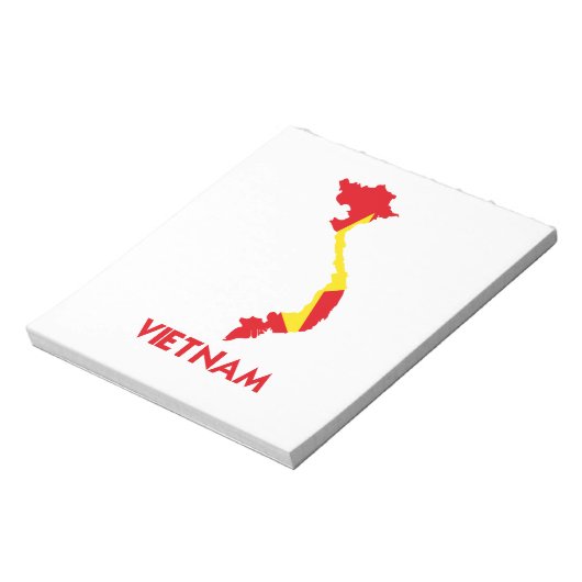 VIETNAM MAP NOTITIEBLOK (Linkerzijde)