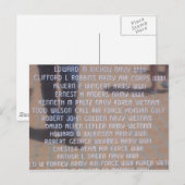 Vietnam Memorial Briefkaart (Voorkant / Achterkant)