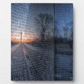Vietnam Memorial Dawn Fotoplaat (Voorkant)