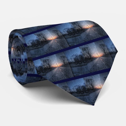 Vietnam Memorial Dawn Stropdas (Opgerold)