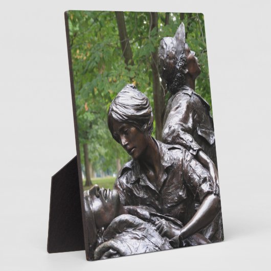 Vietnam Memorial Fotoplaat (Zijkant)