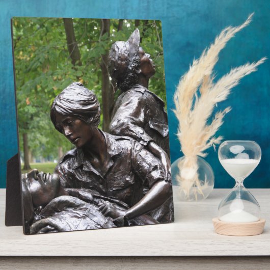 Vietnam Memorial Fotoplaat (Zijkant)