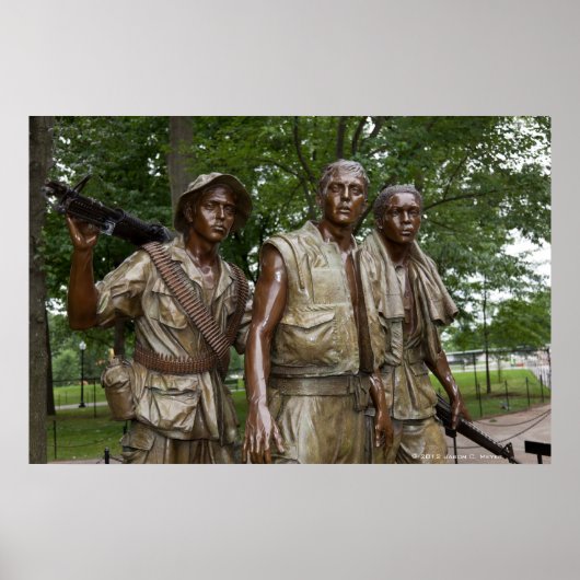 Vietnam Memorial Poster (Voorkant)