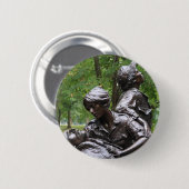 Vietnam Memorial Ronde Button 5,7 Cm (Voorkant /achterkant)