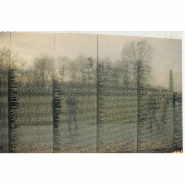 Vietnam Memorial Staand Fotobeeldje (Voorkant)