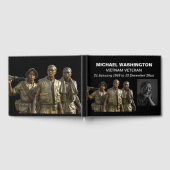 Vietnam Memorial standbeeld met foto gastenboek (Volledig)