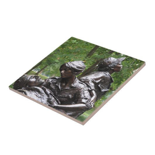 Vietnam Memorial Tegeltje (Zijkant)