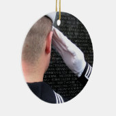 Vietnam Memorial Wall Keramisch Ornament (Rechts)