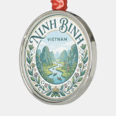 Vietnam Metalen Ornament (Links)