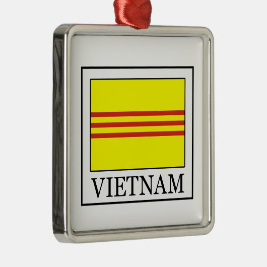 Vietnam Metalen Ornament (Rechts)