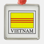 Vietnam Metalen Ornament (Voorkant)