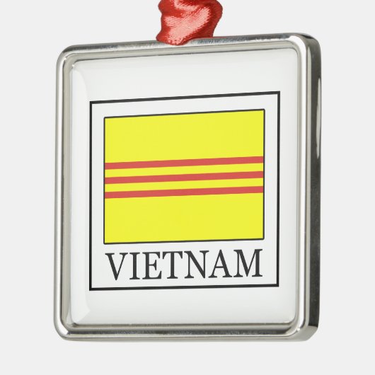 Vietnam Metalen Ornament (Links)