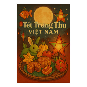 Vietnam Mid-Autumn Festival 2025 Perfect Poster