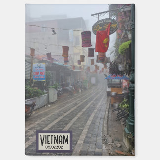 Vietnam Mistige Straat, Aanpasbare Datum Magneet