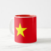 Vietnam-Mok Tweekleurige Koffiemok (Voorkant links)