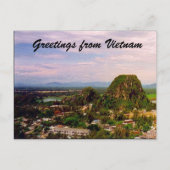 vietnam mount greetings briefkaart (Voorkant)
